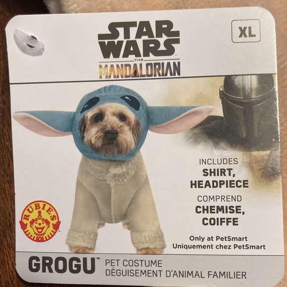 star wars dog costume xl